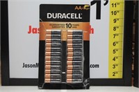 New Duracell AA Batteries, 48 pack