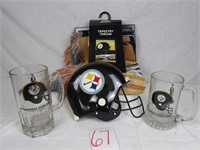 Pittsburgh Steelers Beer Mugs - Steelers Blanket