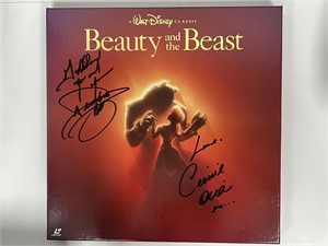 Autograph COA Beauty and the Beast Vinyl