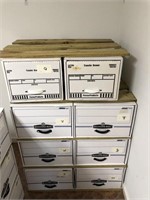 Collection of Banker's Boxes
