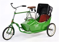 Restored Gendron Pioneer Line Bicycle w/ Sidecar