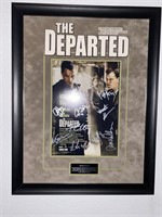 The Departed cast signed photo