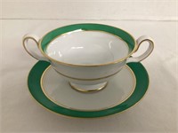 Spode Copeland China Soup Bowl with Saucer