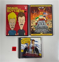 DVD/CD-Beavis and Butt-Head and South Park