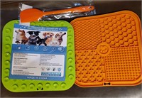 SET of 2 Licking Mats  for Dogs and Cats