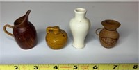 Vintage Knick Knack water pitcher mini's set of 4