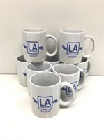 8 Coffee Mugs - LA Lighting 30 Year Anniversary