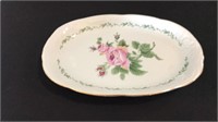 Gibson Platter Discontinued Victorian Rose Pattern