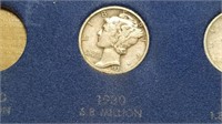 1930 Mercury Dime From A Set