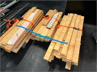 LOT OF ASSORTED WOOD PLANKS