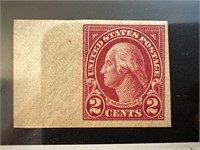 577 MINT NH MARGIN STAMP 1923 SPCL IMPERF ISS