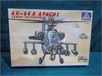 Italeri AH-64 A Apache Combat Helicopter Model
