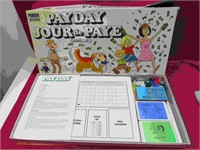 1984 Parker Bros. Payday Board Game Bilingual CDN