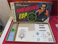 1966 Kreskin's ESP Mystery Board Game