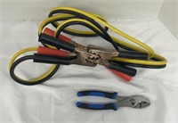 Booster Cables With Pliers