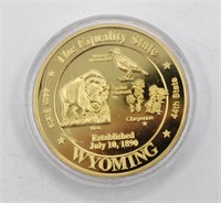 Wyoming The Equality State Commemorative Round