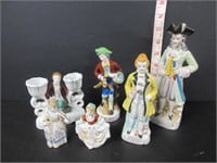 LOT OF 6 OCCUPIED JAPAN FIGURINES