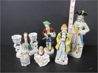 LOT OF 6 OCCUPIED JAPAN FIGURINES