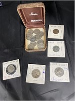 COIN COLLECTION WITH SILVER STANDING LIBERTY 25C