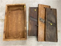 (3) Slaw Boards with Utensil Box