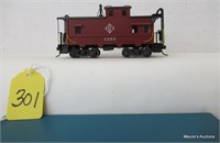 Brass Lambert Erie Caboose, Painted, OB