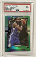 2019 Panini Green Prizm Eric Paschall PSA 9