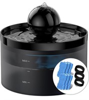 GOOSTOO CAT WATER FOUNTAIN WITH A BALL INCLUDING
