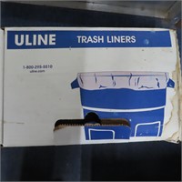 U-Line 20-30 Gallon Black Trash Liners, unopened