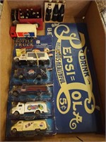 Pepsi-Cola Cars, Sign & Magnets