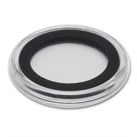 Protective Coin Capsule W/ Black Gasket - 32 Mm