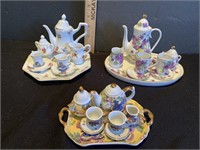 Miniature teacup sets