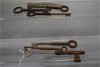 (7) Vintage Lock Keys