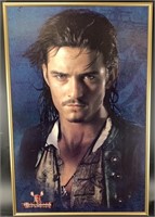 Framed Pirates of the Caribbean, "Will Turner" pho