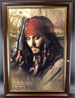 Framed Pirates of the Caribbean, Capitan Jack Spar