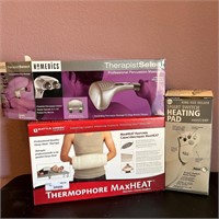 Massage Tool, Heating Pads x 2