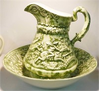 1973 Hand Made Pitcher with Matching Bowl