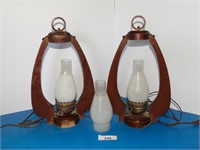Electric Lamps, - some wear - not guarteed to work