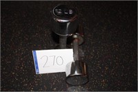 Set of (2) Silver 12LBS Dumbbells