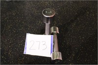 Set of (2) Silver 5LBS Dumbbells
