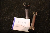 Set of (2) Silver 3LBS Dumbbells