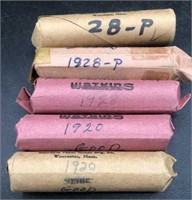 1920 & 1928 Wheat Pennies