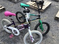 (2) CHILDRENS MAGNA BICYCLES (SEE MORE INFO BELOW)