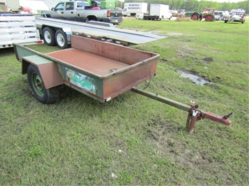 1984 Dahlgren Signle Axle Utility Trailer 97.5x 50