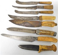 Lot of 8 Assorted Vintage Knives