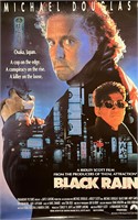 Black Rain 1989 original vintage one sheet poster.