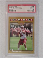 2008 TOPPS ANTHONY MORELLI GOLD /2009 MINT 9