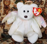 Halo the (Heavenly Teddy) Bear - TY Beanie Baby