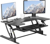 $325 107cm Height Adjustable Stand Up Desk