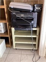 Cabinet, Epson printer, and Epson scanner