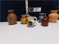 COLLECTION OF MINITURE JUGS